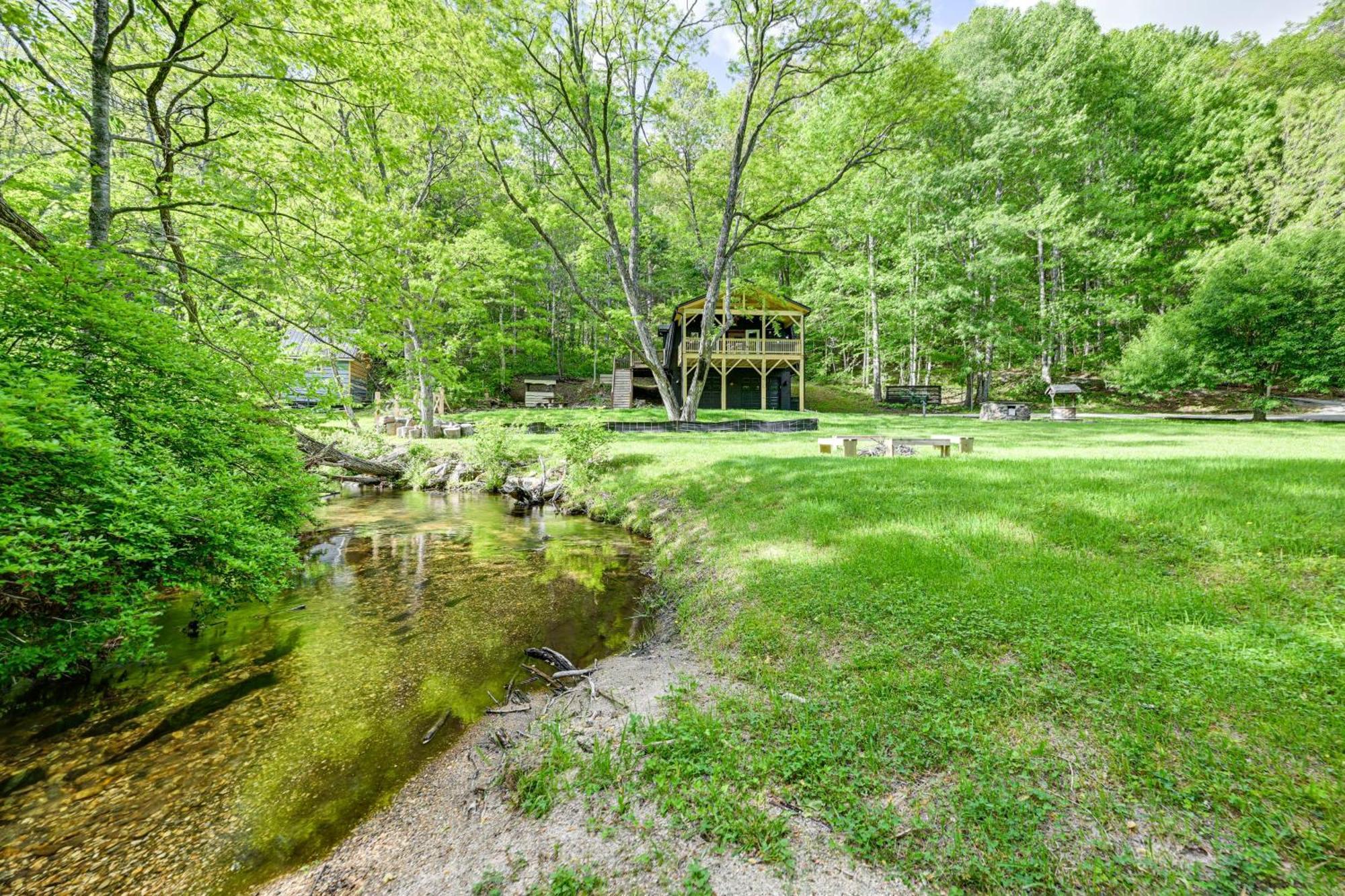 Highlands Cabin On Buck Creek About 8 Mi To Town! Exterior foto